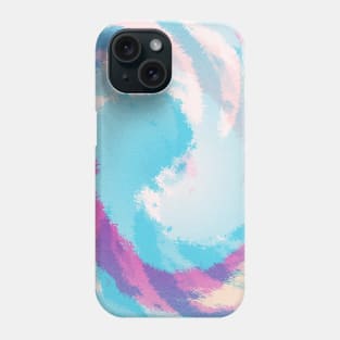 Abstract Unicorn Lines Pattern Phone Case