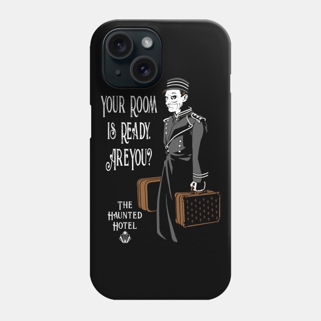 The Haunted Hotel Phone Case by Breakout Escape Room