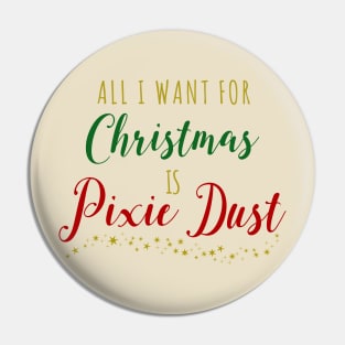 All I Want For Christmas (Color) Pin