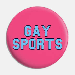 Gay Sports Pin