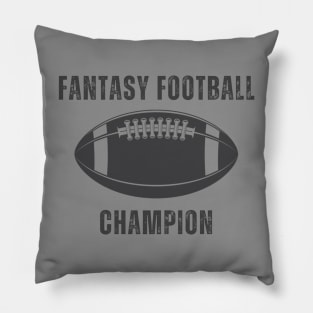 Fantasy Football Champion Design Pillow