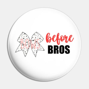 bows before bros Pin