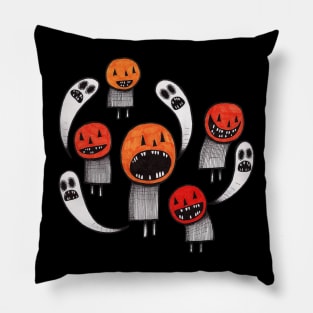 Pumpkin People Pillow