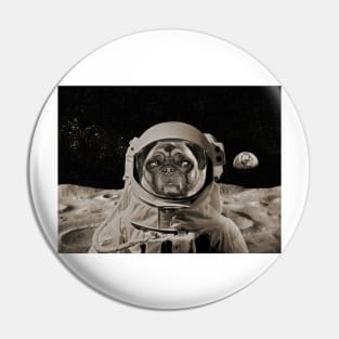 The Astronaut Pug Pin