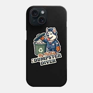 Husky Trashman Phone Case