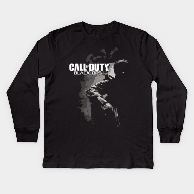 Unofficial Call Of Duty Black Ops 2 Tee Games Kids Long Sleeve