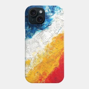 Abstract oil texture painting Phone Case