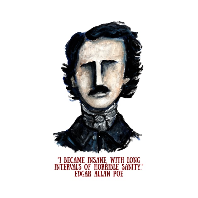 Edgar Allan Poe by micalef