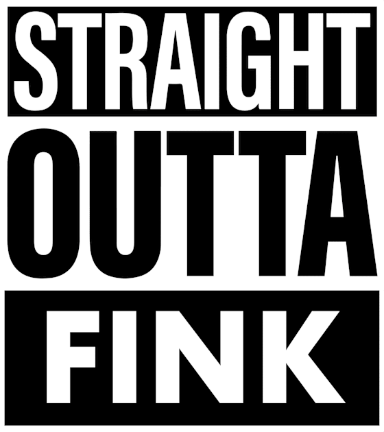 Fink Name Straight Outta Fink Kids T-Shirt by ThanhNga