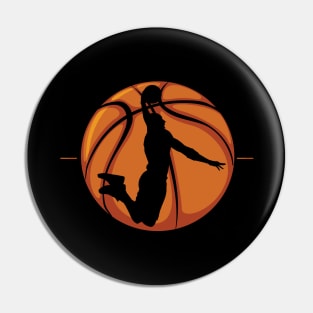 Basketball Born To Play Pin