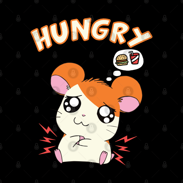 Hungry Hamster by lilmousepunk