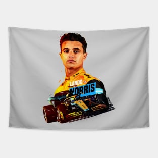 2022 Low Poly Lando Norris Tapestry