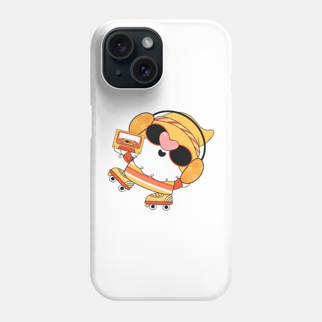 summer Retro vintage Groovy Gnome with cute funny and cheerful character that is going to have the smiles on your face. Phone Case by Janatshie