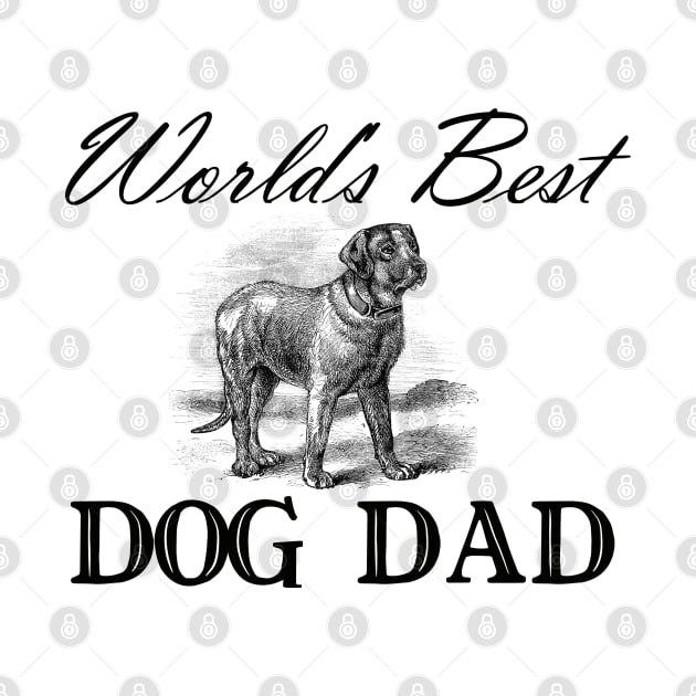World's Best Dog Dad by ArtShare