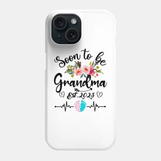 Soon To Be Grandma Est 2023 Phone Case