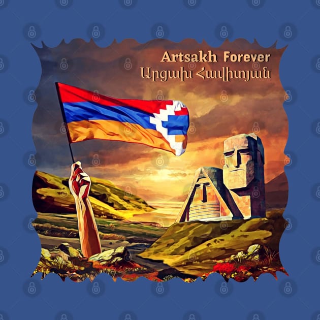 Artsakh Forever Արցախ հավիտյան by doniainart