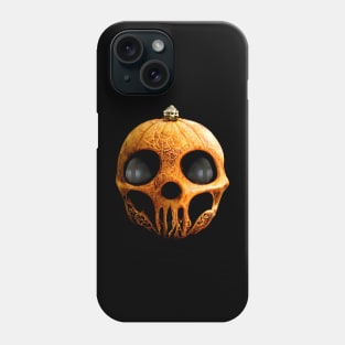 Scary Halloween Pumpkin Art Phone Case