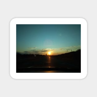 An Ohioan Sunset Magnet