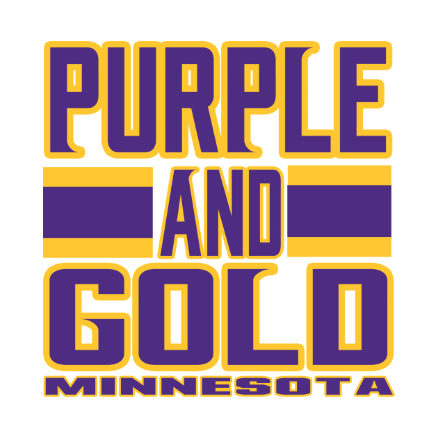 Minnesota LYFE Purple and Gold True Football Colors! by OffesniveLine