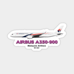 Airbus A350-900 - Malaysia Airlines Magnet