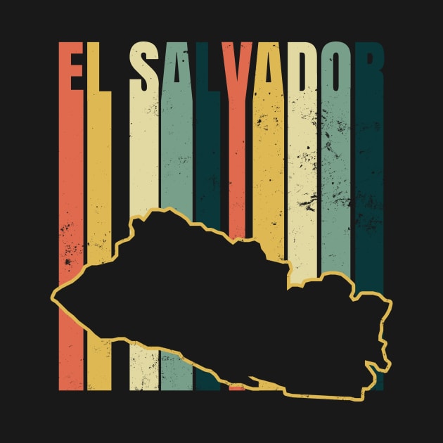 El Salvador Shirt | Vintage Retro Gift by Gawkclothing