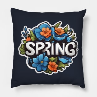 Spring flowers Pillow