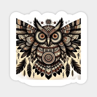 Owl Totem Magnet