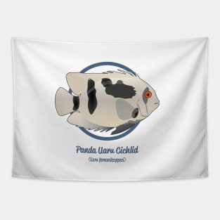 Panda Uaru Cichlid Tapestry