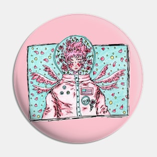 Pastel Astronaut Pin