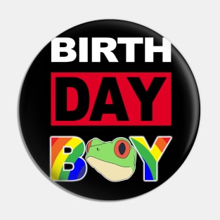 Birth Day Boy Pin