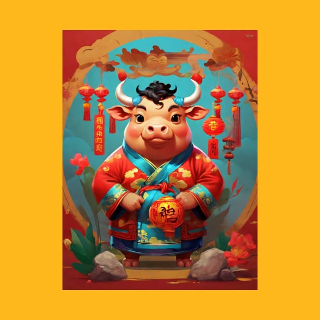 KUNG HEI FAT CHOI – THE OX by likbatonboot