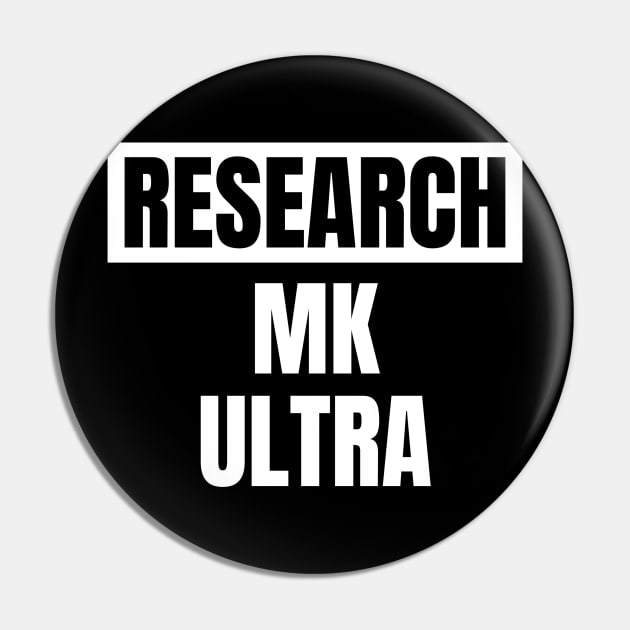 MK Ultra Mind Control Pin by Conspiracy Memes