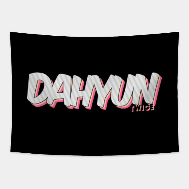 Candy Colors Dahyun Twice Kpop Tapestry Teepublic
