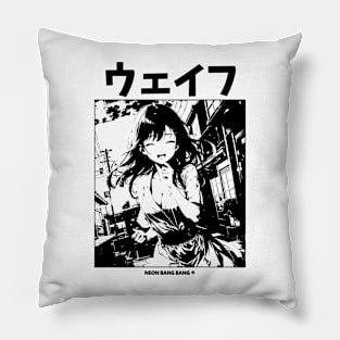 Anime Girl Japan Streetwear Manga Aesthetic Pillow