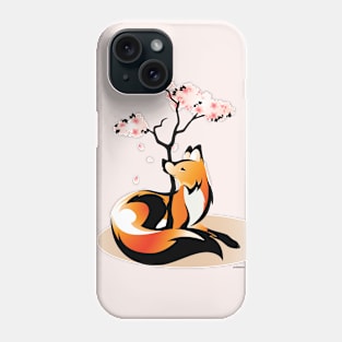Sakura Kitsune Phone Case