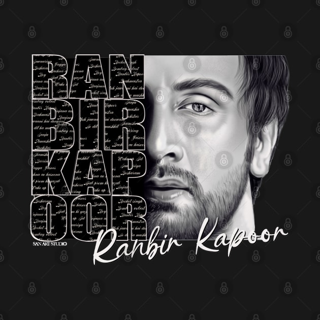 Ranbir Kapoor by SAN ART STUDIO 