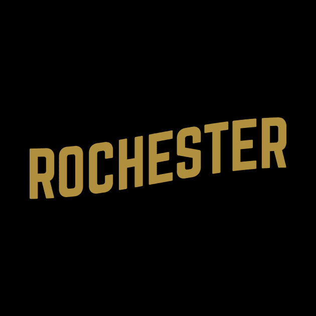 Rochester City Typography by calebfaires