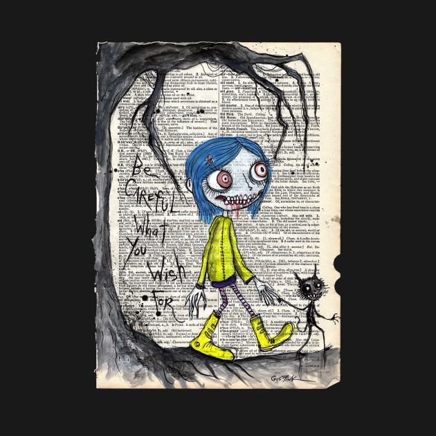 Discover Be Careful what you wish for - Coraline - T-Shirt