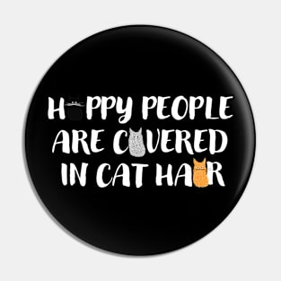 Happy Cat people Pin