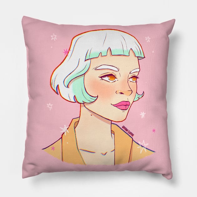 portrait Pillow by RobinElayn