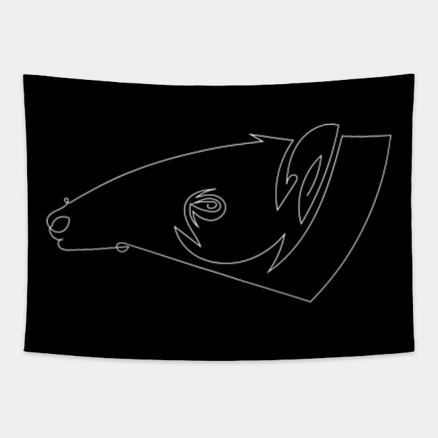 Anteater Tapestry by Frajtgorski