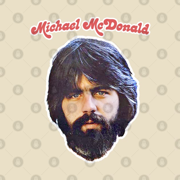 Michael McDonald // Retro Aesthetic Fan Art Design by DankFutura