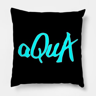 aqua Pillow