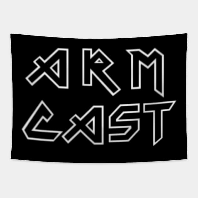 Arm Cast Podcast - Maiden America Edition Tapestry by Project Entertainment Network