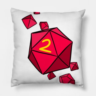 Two Crew [Dice, No Text] Pillow