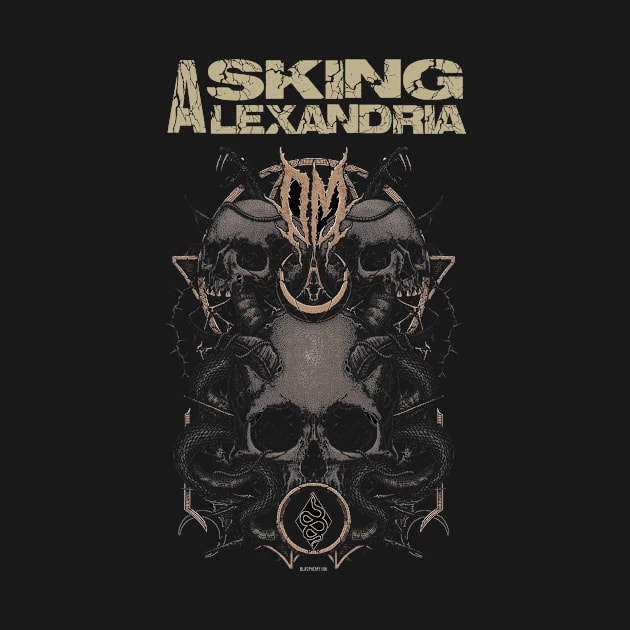 asking alexandria by Ahan Drawing Vintage