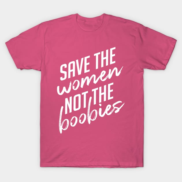 Save The Boobies Breast Cancer Awareness Personalized T-Shirt