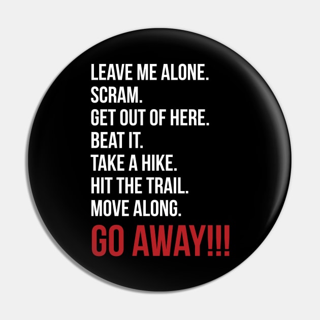 Just go away!!! Pin by MacMarlon