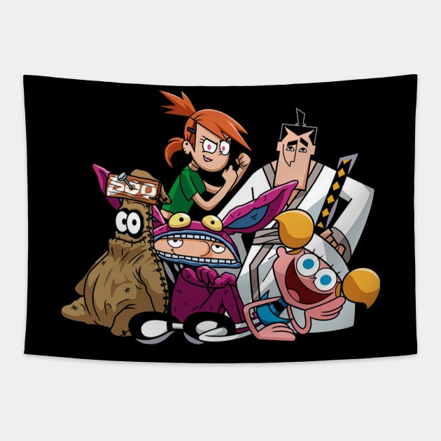 The Costume Club Tapestry by Samber