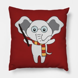 Wizard Elephant Pillow